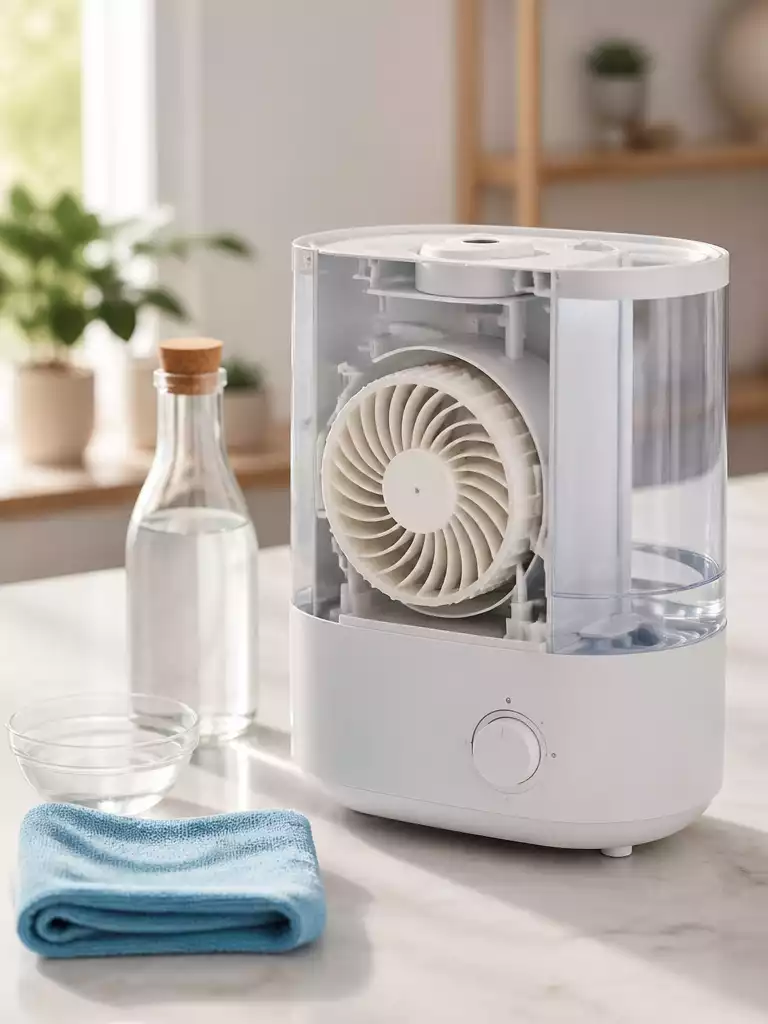 How to Clean a Humidifier Fan Safely